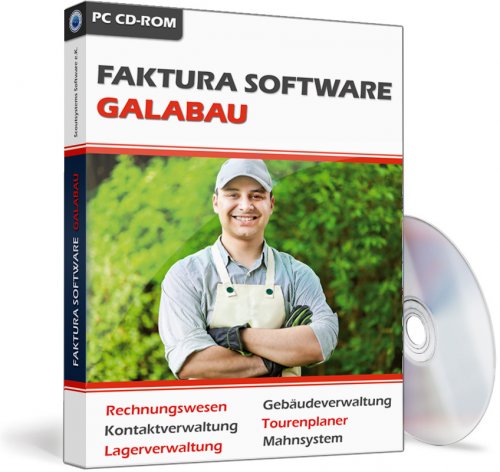 Faktura Software GALA-Bau Gaertner Landschaftsbauer