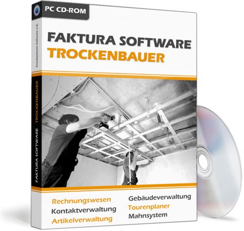 Faktura Trockenbauer Software Rechnungsprogramm für Handwerker