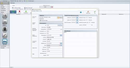 Faktura Kfz Fahrzeugdaten