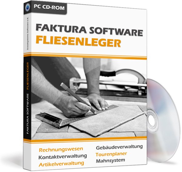 Faktura Fliesenleger Software Rechnungsprogramm für Fliesenleger