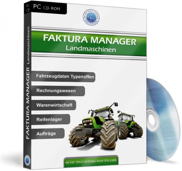 Landmaschinen Werkstatt Software Faktura Manager
