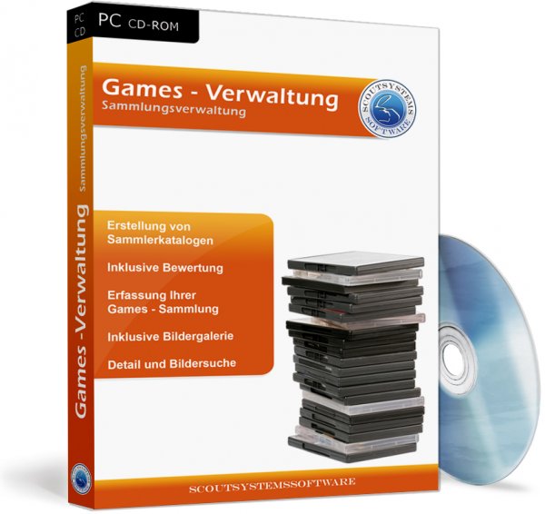 Games Verwaltung PC u Spielkonsole Spiele