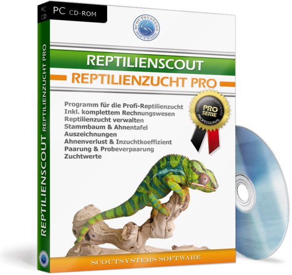 Reptilienzucht Scout Reptilienzüchter Software